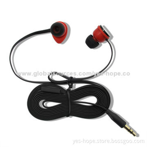 Colorful metal earphones with mic for iPhone 5